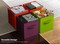 Sorbus 6 Pack 13 Inch Foldable Storage Cubes with Handles- for Organizing Home, Shelves, Nursery, Playroom, Closet and More